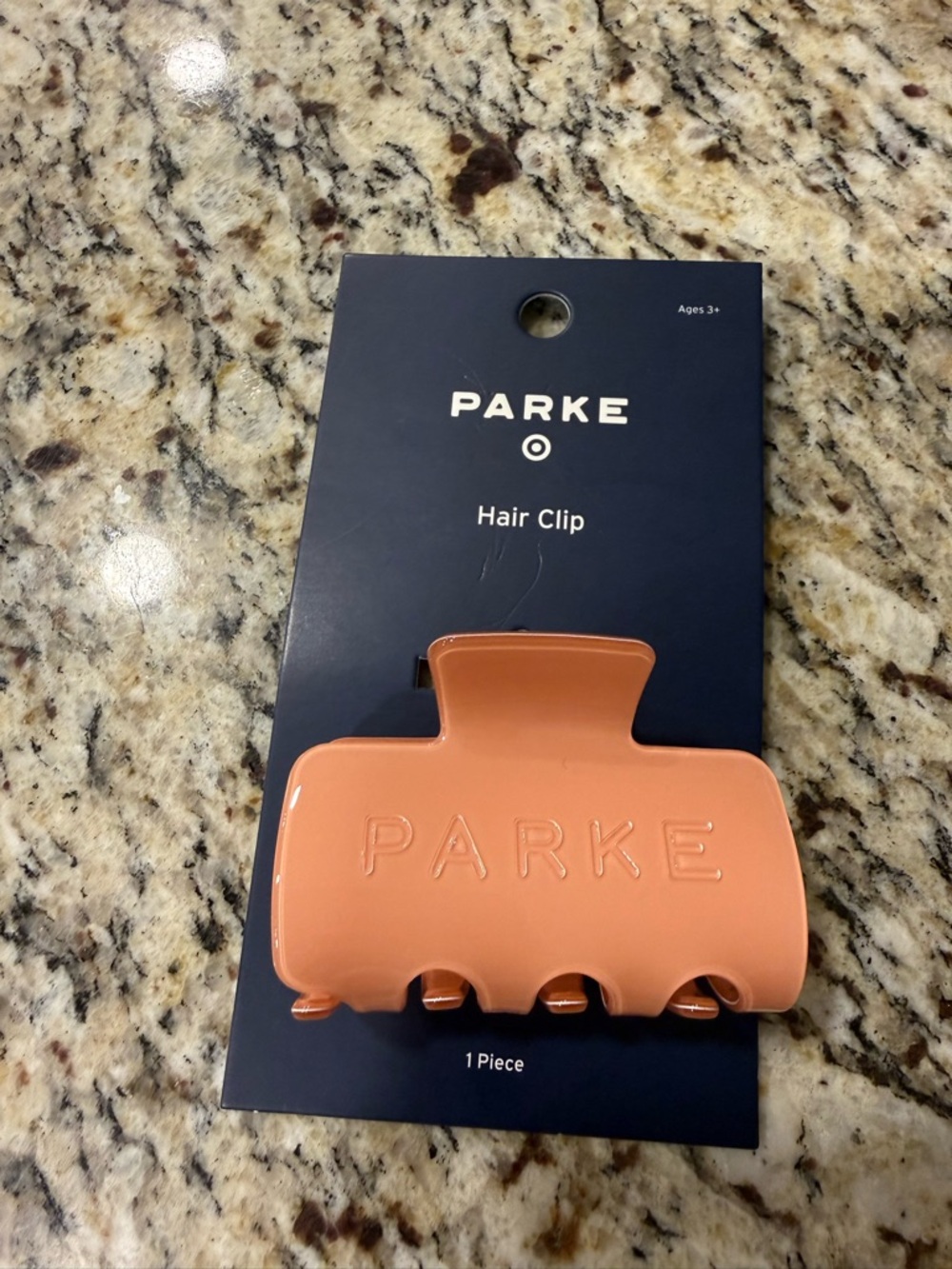 PARKE Matte Terracotta Hair Clip for Women